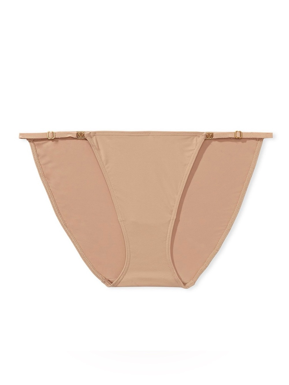 Victoria’s Secret Adjustable String Bikini Panty in praline beige
